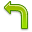 Left, turn, Arrow Icon