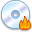 Burn, Cd Black icon