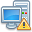 Error, Computer LightSteelBlue icon