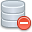 Database, delete LightGray icon