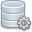 Gear, Database LightGray icon