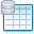 Database, table LightSteelBlue icon