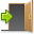 In, Door, Enter, login DimGray icon