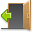 log out, Exit, out, Door Icon