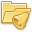 bell, Folder Khaki icon