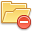 Folder, delete Khaki icon