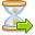 Hourglass, Go Black icon