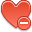Favorite, delete, Heart Tomato icon