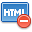 html, delete Icon