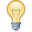 lightbulb Black icon