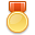 gold, medal, Prize Khaki icon