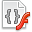 Actionscript, Page, White Black icon