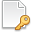 Key, Access, White, Page WhiteSmoke icon