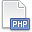 Php, White, Page WhiteSmoke icon