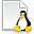 White, tux, Page, Penguin WhiteSmoke icon
