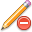 pencil, delete Icon