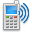 Mobile, Call, Cell, sound, signal, phone, ringtone Black icon