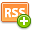 Add, Rss Coral icon