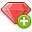 Add, ruby Tomato icon