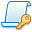 script, Key Lavender icon