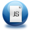 Javascript, File MidnightBlue icon