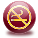 smoking, no, no smoking Maroon icon