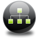 Sitemap, Tree DarkSlateGray icon