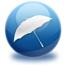 Umbrella MidnightBlue icon