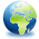 planet, internet, world, earth SteelBlue icon