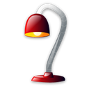 lamp, light Black icon