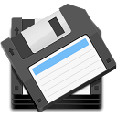 drive, Floppy, Disk DarkSlateGray icon