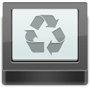 Bin, recycle DarkSlateGray icon