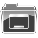 Desktop, Folder Black icon