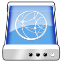 Disk, Server DodgerBlue icon