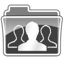 Folder, Groups Black icon