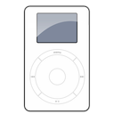 ipod, 2g Black icon