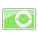 ipod, shuffle, 2g, green Lime icon