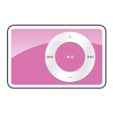 ipod, 2g, pink, shuffle MediumVioletRed icon