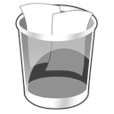 Full, Can, Trash Black icon