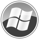 windows, Hd Black icon