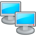 network, Computers DeepSkyBlue icon