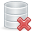 delete, Database, Close Gainsboro icon