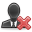 Close, user, consultant, Man, Business DarkSlateGray icon