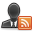 user, Business, consultant, Rss DarkSlateGray icon