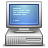 screen, pc, monitor, Computer DarkGray icon