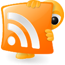 Rss, feed DarkOrange icon