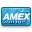 Credit card, payment, Amex DarkCyan icon