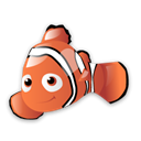 fish, Animal, nemo Black icon