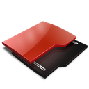 open, Folder Black icon