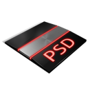 Psd Black icon